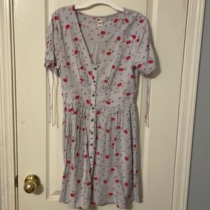 Billabong Twirl Twist floral dress
